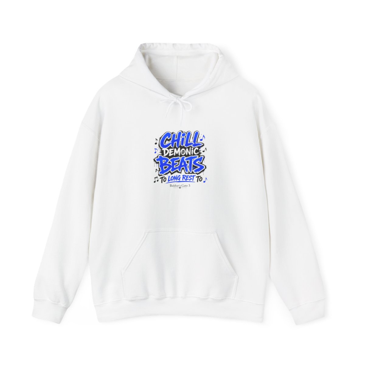 Baldur's Gate 3 "s Gate 3. The main text reads: " Hoodie - Official hoodies merchandise