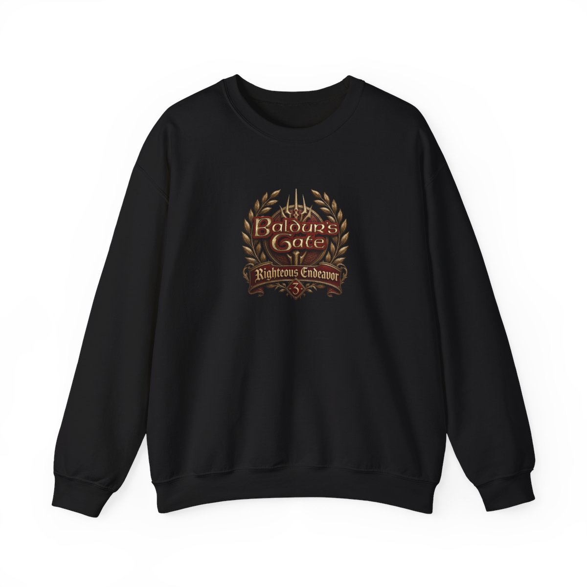 Baldur's Gate 3 "s Gate 3. Recreate their logo: " Crewneck - Official sweatshirts merchandise
