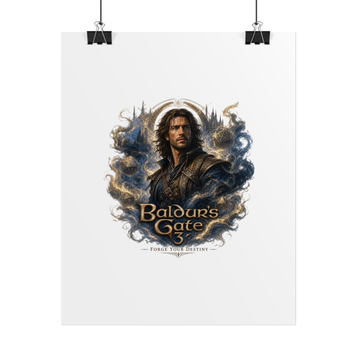 Baldur's Gate 3 "Baldur" Poster