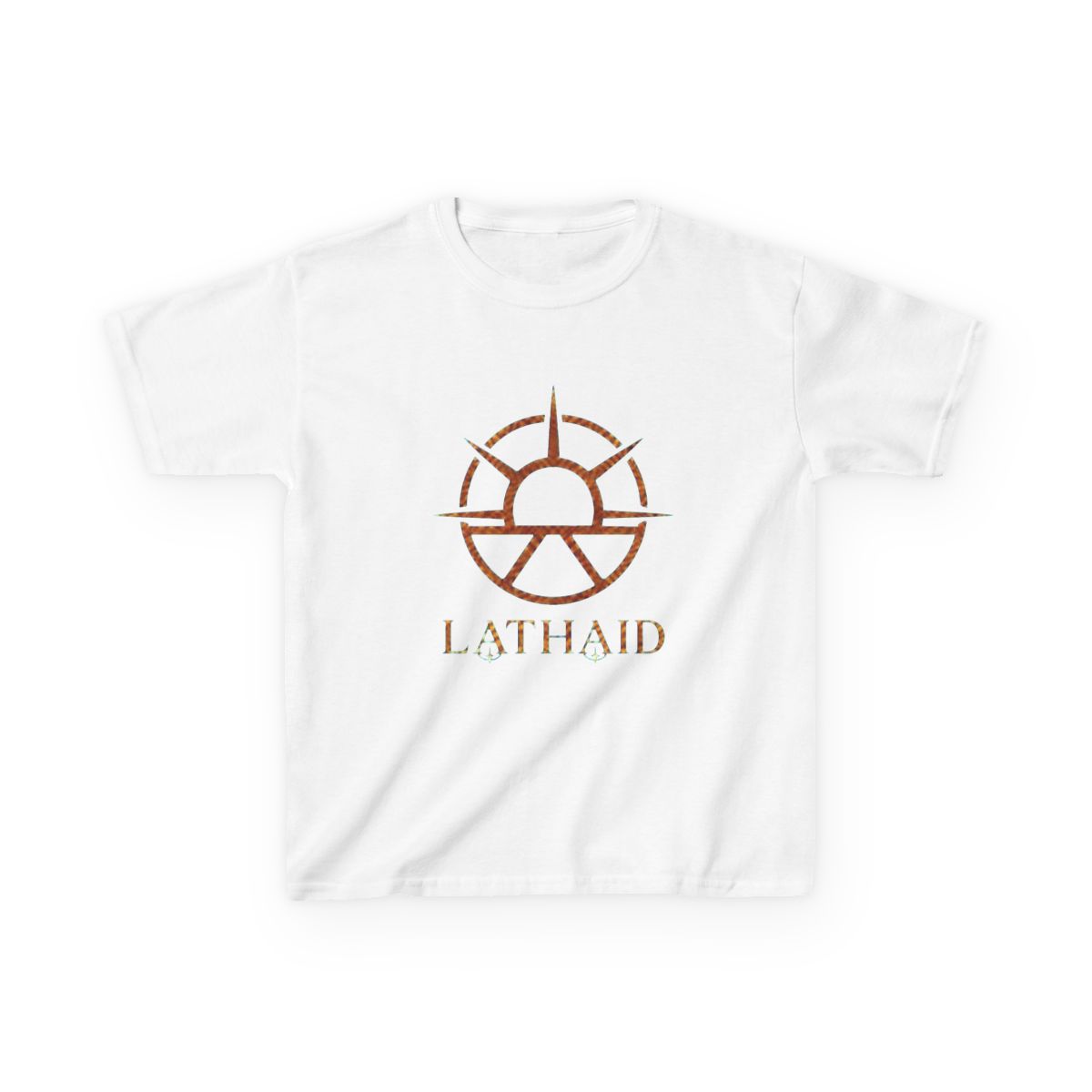 Symbol of Lathander DnD God of Dawn and renewal. Baldurs gate 3. Kids T-Shirt | Baldur's Gate 3 - Official t-shirts merchandise