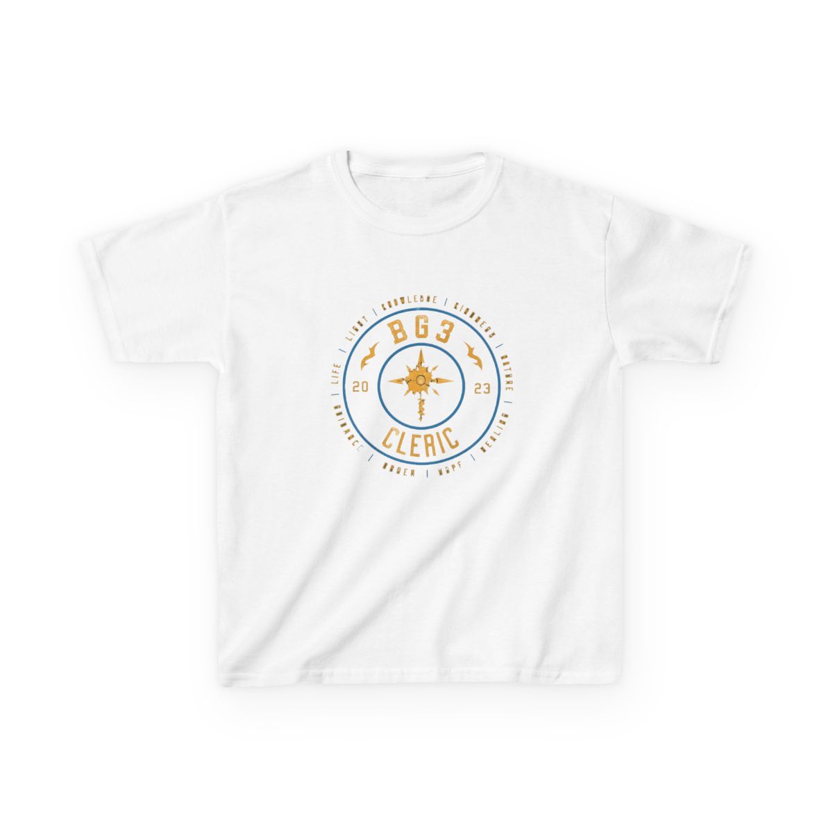 Baldur's Gate 3 Cleric Kids T-Shirt - Official t-shirts merchandise