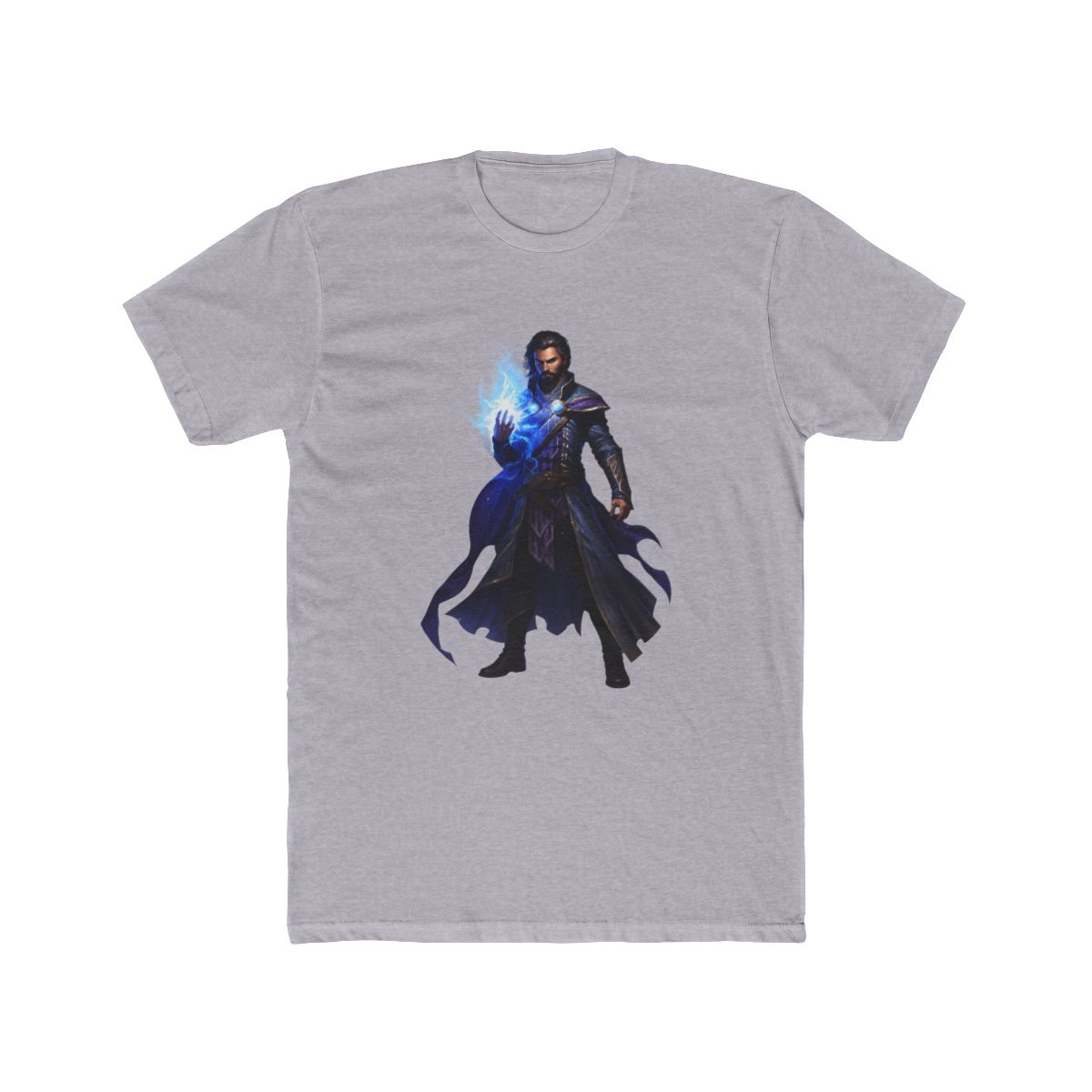 Gale, the Legendary Wizard of Waterdeep. Baldur's Gate 3 inspired funart T Shirt - alternate angle 5, merchandise